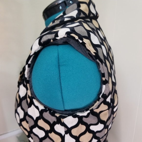 Designer Bently A sassy sleeveless coat jacket  M - Picture 5 of 8